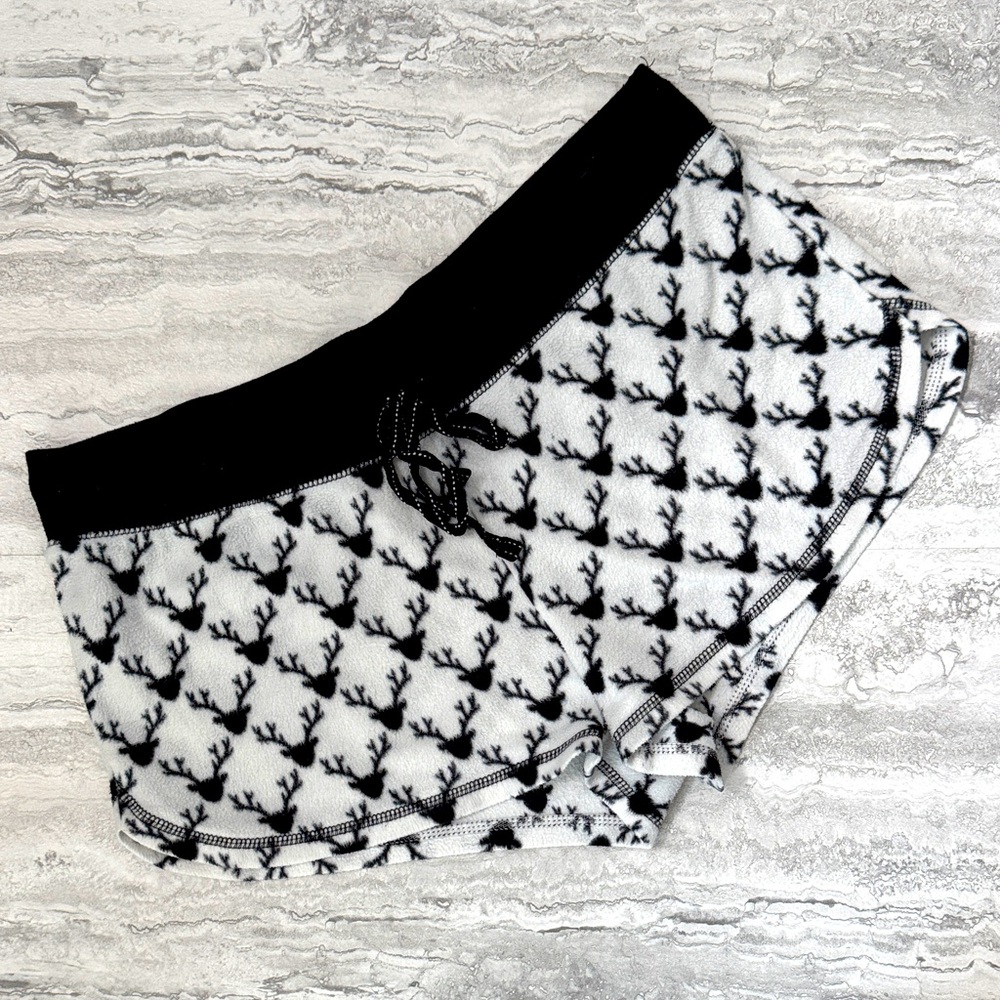 PJ SALVAGE Reindeer Fleece Shorts